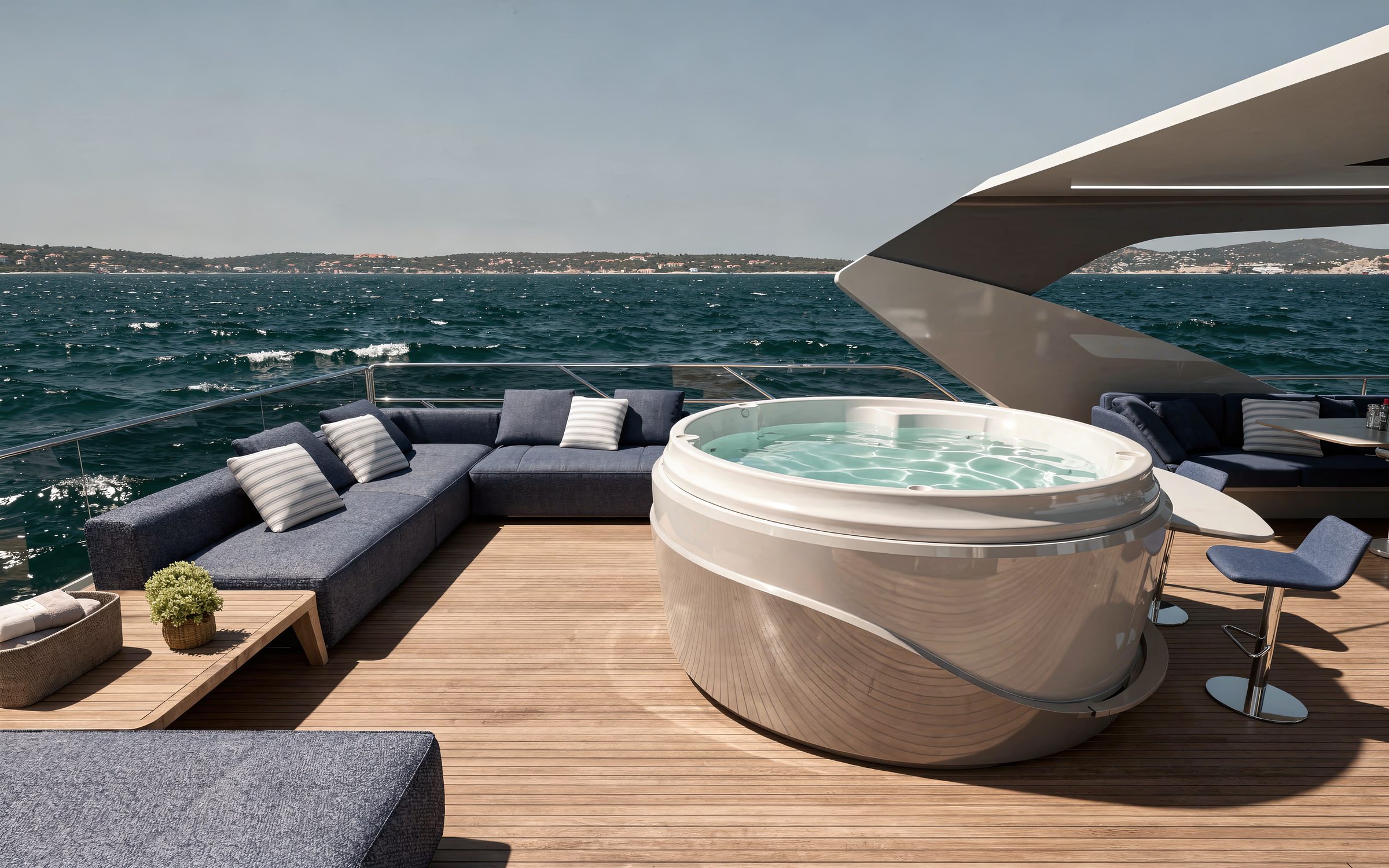 Flybridge — Jacuzzi