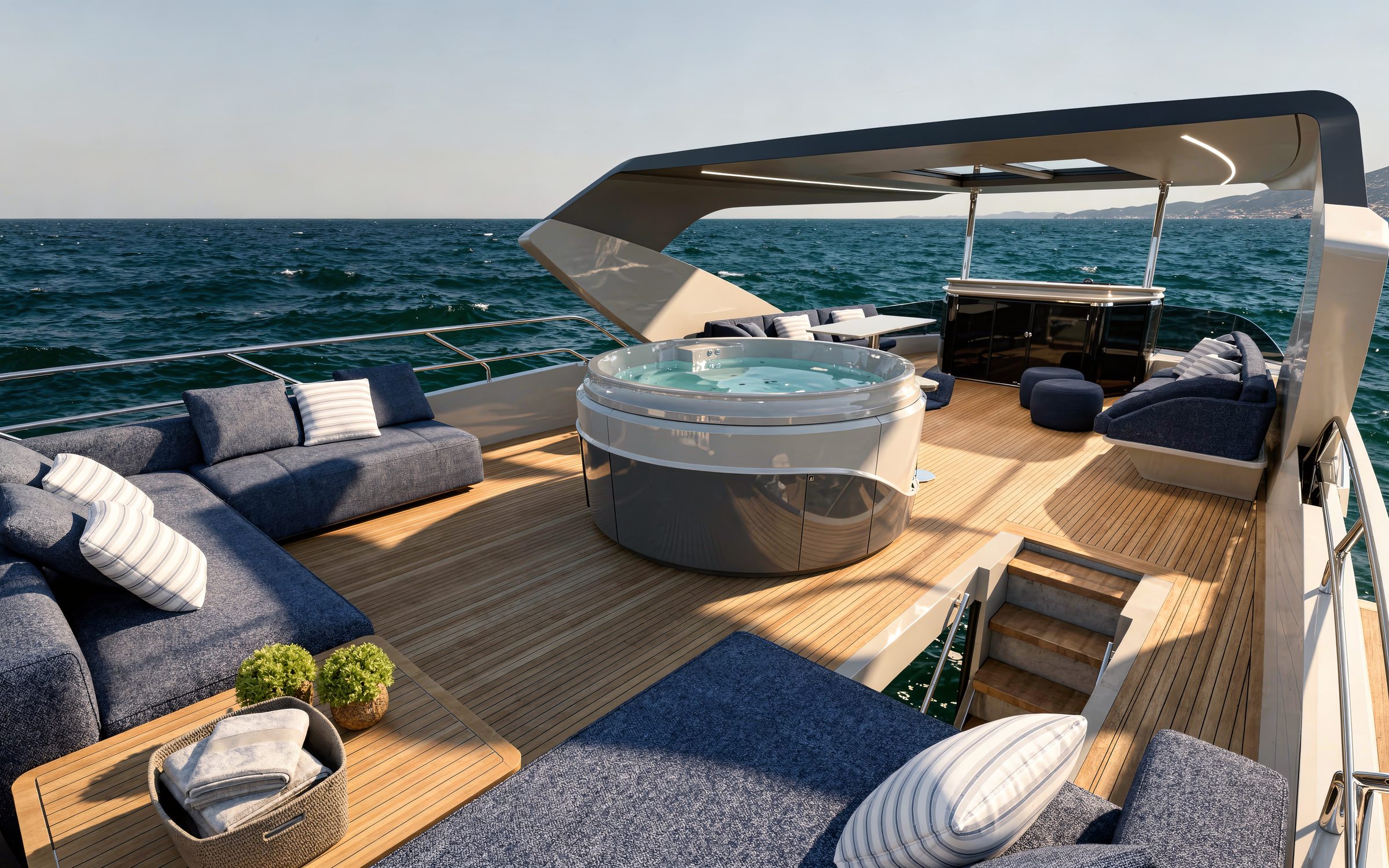 Flybridge Jacuzzi