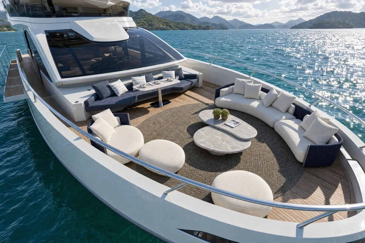 Intermarine 25M — Proa — lounge