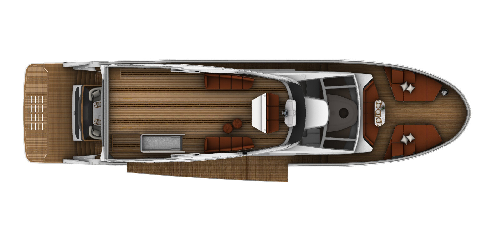 Flybridge — standard · só em planta